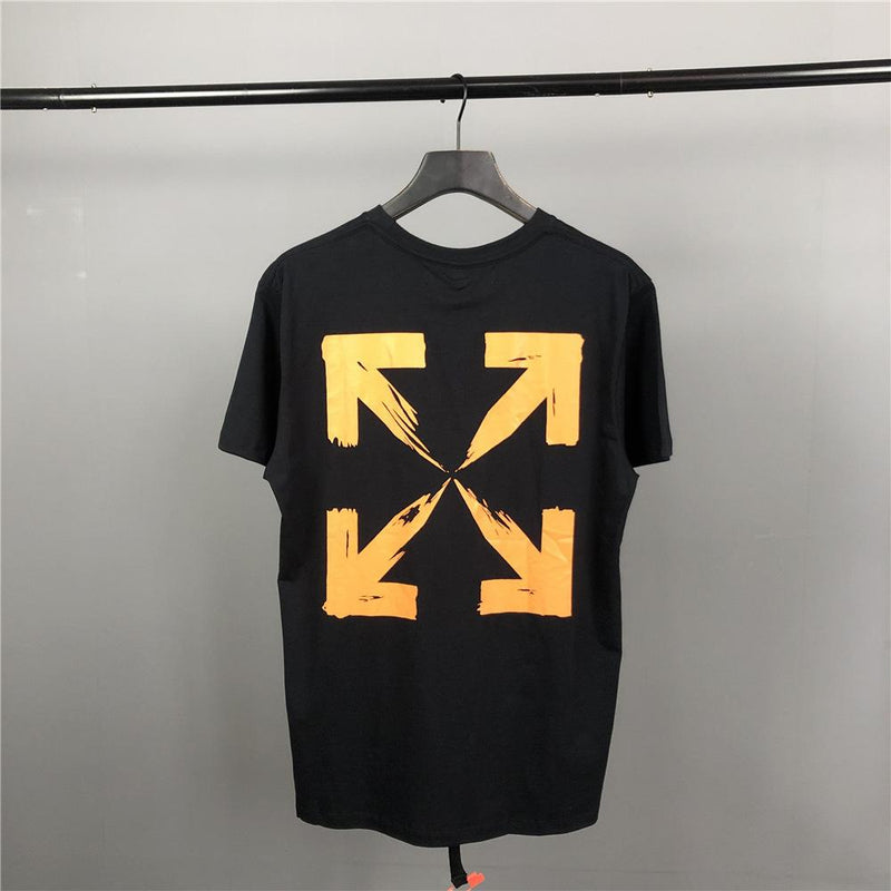 Off White T Shirt Arrow Print Casual Able For Men And Women Owt