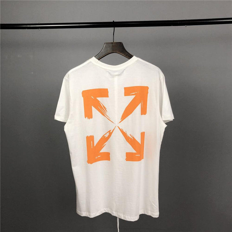 Off White T Shirt Arrow Print Casual Able For Men And Women Owt