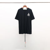 Off White T Shirt Printed Men'S And Women'S Short Sleeve Plus Size Casual Top Owt