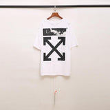 Off White T Shirt Arrow Short Sleeve Tshirt Men'S And Women'S Clothing Owt