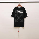Off White T Shirt Arrow Short Sleeve Tshirt Men'S And Women'S Clothing Owt
