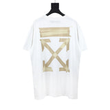 Off White T Shirt Ow Men'S And Women'S Loose Short Sleeve Tshirt Large Size Casual Men'S Clothing Owt