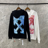 Off White Hoodie With Arrow Print 3d Printed Hoodie Men And Women Owt