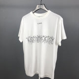 Off White T Shirt Spring/Summer Letter Print Men'S Large Size Casual Short Sleeve Owt