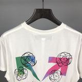 Off White T Shirt Spring/Summer Letter Print Men'S Large Size Casual Short Sleeve Owt