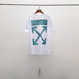 Off White T Shirt Summer Men'S And Women'S Short Sleeve Tshirt Large Size Men'S Top Owt