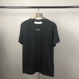 Off White T Shirt Ow Summer Men'S And Women'S Line Printed Short Sleeve Tshirt Owt