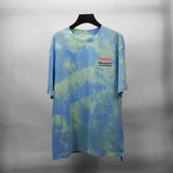 Off White T Shirt Summer Cartoon Anime Print Arrow Round Neck Tshirt Color Matching Casual Short Sleeve Men Owt
