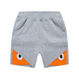 Boy Shorts Boys' Shorts Summer Pure Cotton Children's Casual Cropped Pants Western Style Color Matching