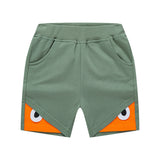 Boy Shorts Boys' Shorts Summer Pure Cotton Children's Casual Cropped Pants Western Style Color Matching