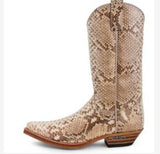 Yellowstone Cowboy Boots Snake Pattern Autumn And Winter Men'S Boots Boots