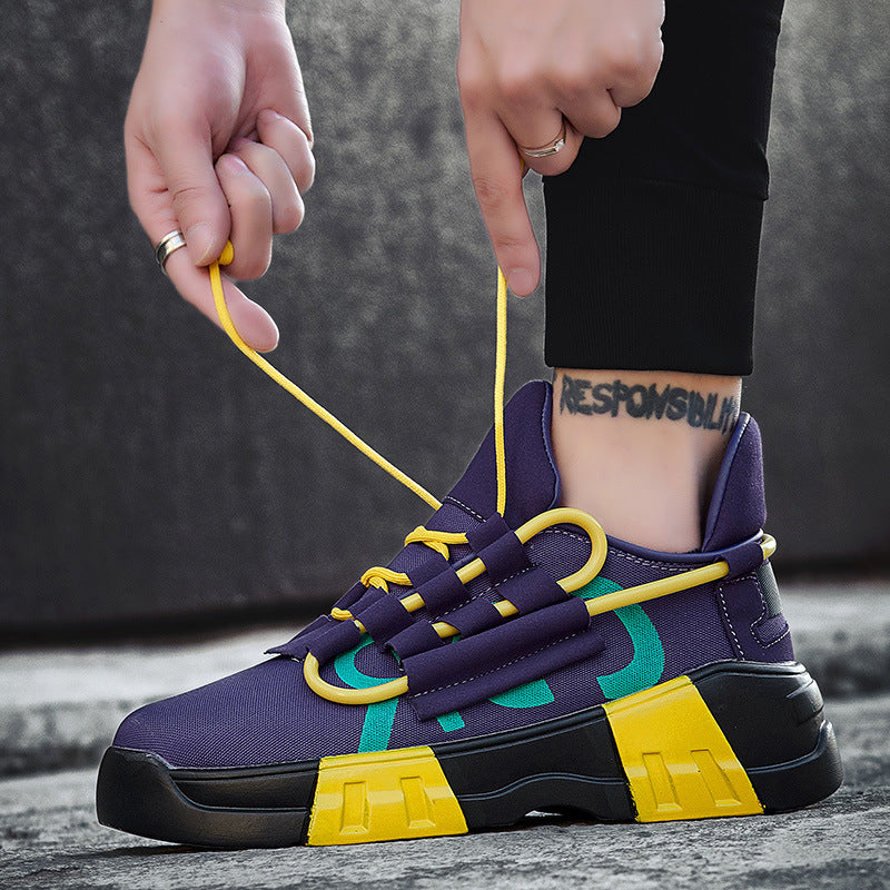 Men Sneakers Men Walking Shoes For Jogging Breathable Lightweight Shoes Autumn and Winter Sports plus Size Retro Sports Men's Shoes