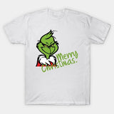Men and Women Grinch Shirt the Grinch Christmas plus Size T-shirt