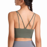 Underwear for Sweating Beautiful Back Underwired Bra Sports Bra Quick-Drying