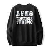 Bathing Ape Sweatshirts Generation Autumn and Winter Starry Sky Luminous Printed Long-Sleeved T-shirt