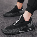 Men Sneakers Men Walking Shoes for Jogging Breathable Lightweight Shoes Men's Shoes Spring Summer Flying Woven Shoes Breathable Casual Running