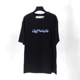 Off White T Shirt Summer Short Sleeve Tshirt Loose Half Sleeve Men Owt