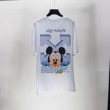 Off White T Shirt Summer Short Sleeve Tshirt Loose Half Sleeve Men Owt