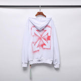 Off White Hoodie With Arrow Print Arrow Hooded Ow Hoodie Sweatpants Plus Size Retro Sports Owt