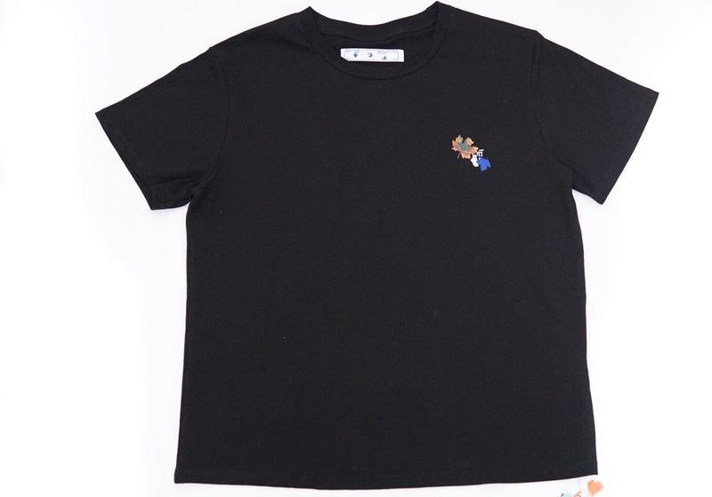 Off White T Shirt Summer Printed Large Size Men'S And Women'S Short Sleeve Casual Able Owt