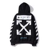 Off White Pullover Sweater Men'S And Women'S Autumn Winter Street Hoodie Owt