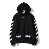 Off White Pullover Sweater Men'S And Women'S Autumn Winter Street Hoodie Owt