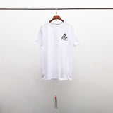 Off White T Shirt Printed Men'S And Women'S Short Sleeve Plus Size Casual Top Owt