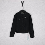 Off White Jacket Loose Denim Shirt Men'S And Women'S Jacket Jacket Casual Top Owt