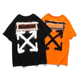 Off White T Shirt I Spring And Summer Arrow Tshirt Casual Plus Size Owt