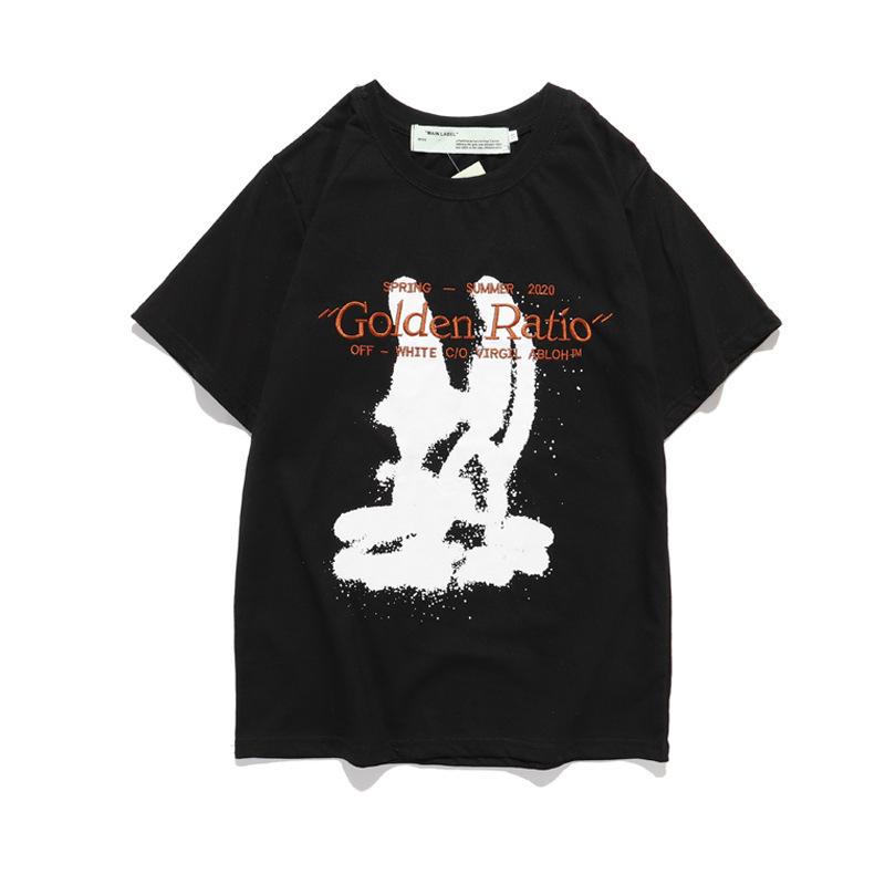 Off White T Shirt I Spring And Summer Arrow Tshirt Casual Plus Size Owt