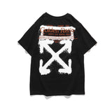 Off White T Shirt I Spring And Summer Arrow Tshirt Casual Plus Size Owt