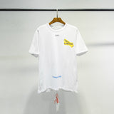 Off White T Shirt Arrow Men'S And Women'S Short Sleeve Tshirt Plus Size Casual Top Owt