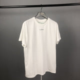 Off White T Shirt Ow Summer Men'S And Women'S Line Printed Short Sleeve Tshirt Owt