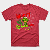 Men and Women Grinch Shirt Merry Grinchmas plus Size T-shirt