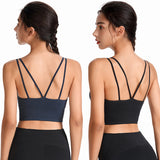 Underwear for Sweating Beautiful Back Underwired Bra Sports Bra Quick-Drying