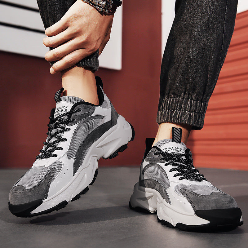 Men's Sneaks & Athletic Jogging Shoes Men's Fashion Casual Sneakers Mesh Stitching Sports