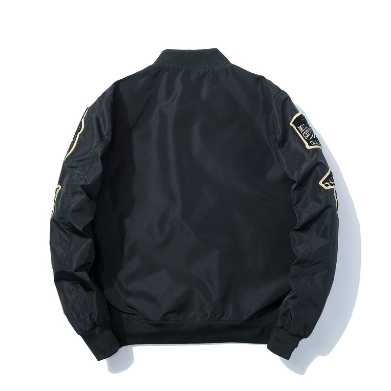 Varsity Jacket Autumn Embroidery Baseball Uniform Jacket