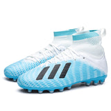 Football Shoes Adult High-Top Soccer Shoes Primary and Secondary School Sneakers
