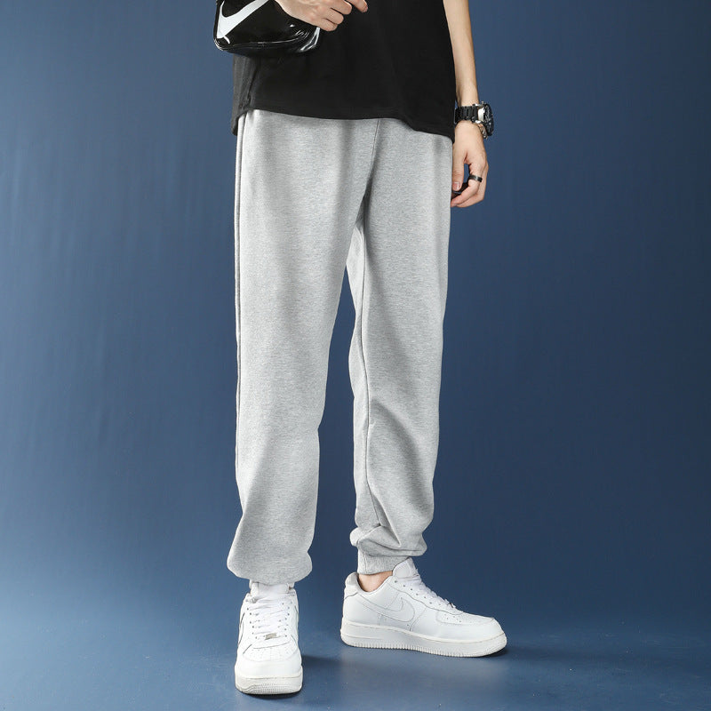 Grey Sweatpants Sports Pants Boys Casual Trousers Autumn