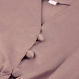 Taffeta Dress Satin Dress Lantern Sleeve Waist-Tight Elegant Slim-Fit Dress