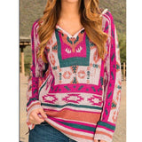 Romanian Gypsy Outfits Hooded Sweater Sweater for Women