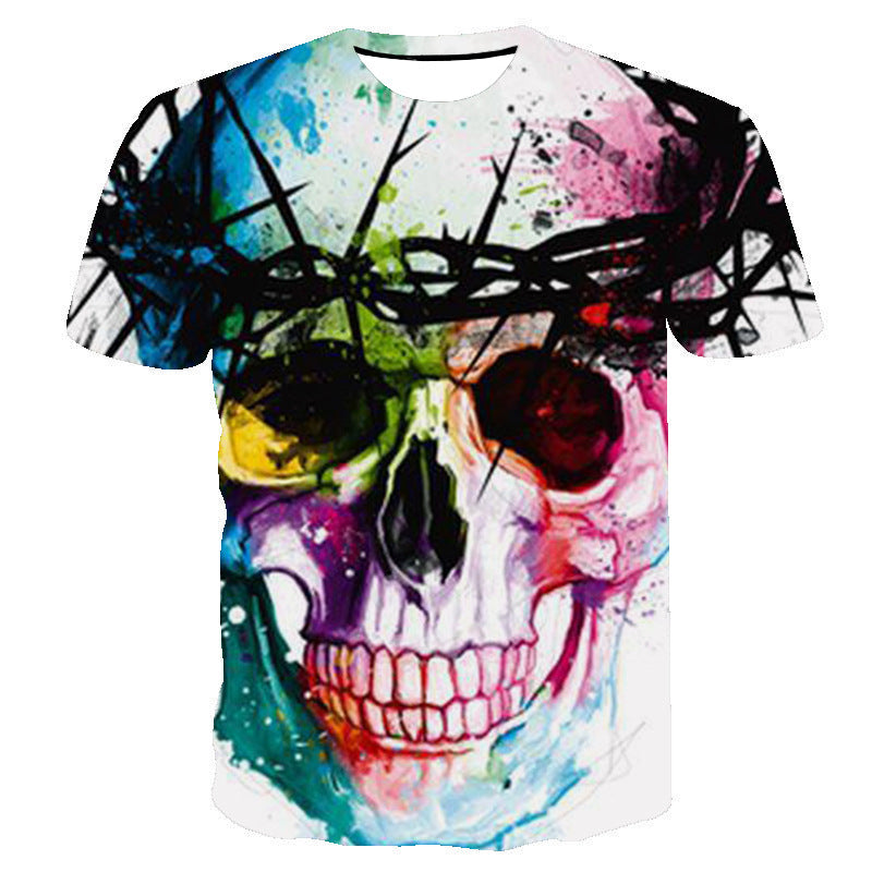 Skull T Shirt Skull Print