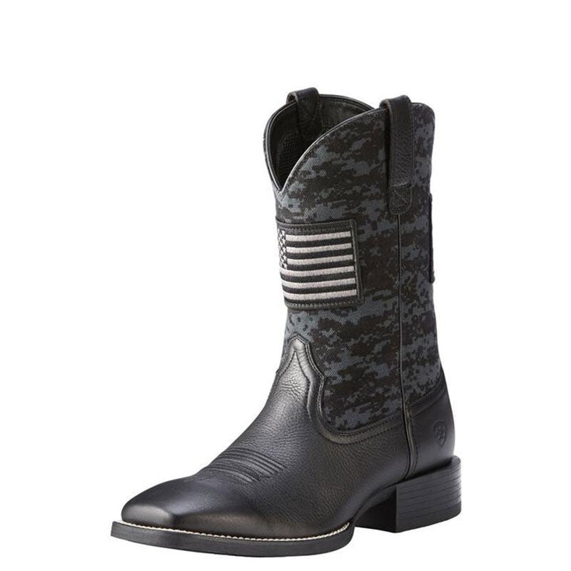 Justin Yellowstone Boots Solid Color Winter Car Casual Retro Dr. Martens Boots