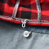 Children Jean Jackets Spring Leisure Cardigan Hooded Denim Jacket