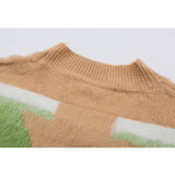 Off White Sweater Large Size Casual Longsleeved Warm Sweater For Men Owt