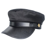 Captains Hat Female Autumn and Winter Men's Woolen Student's Hat