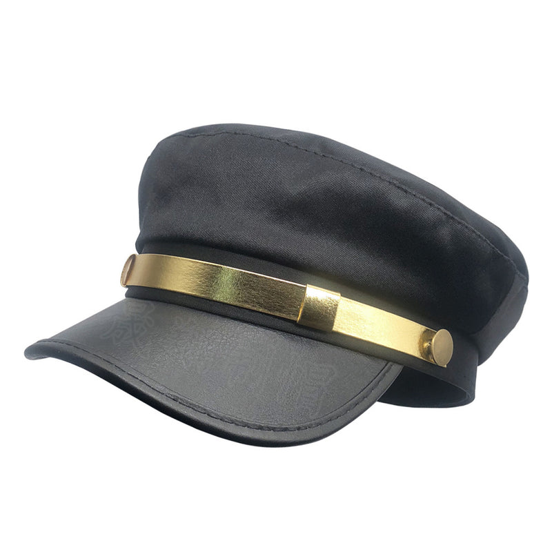 Captains Hat Female Autumn and Winter Men's Woolen Student's Hat
