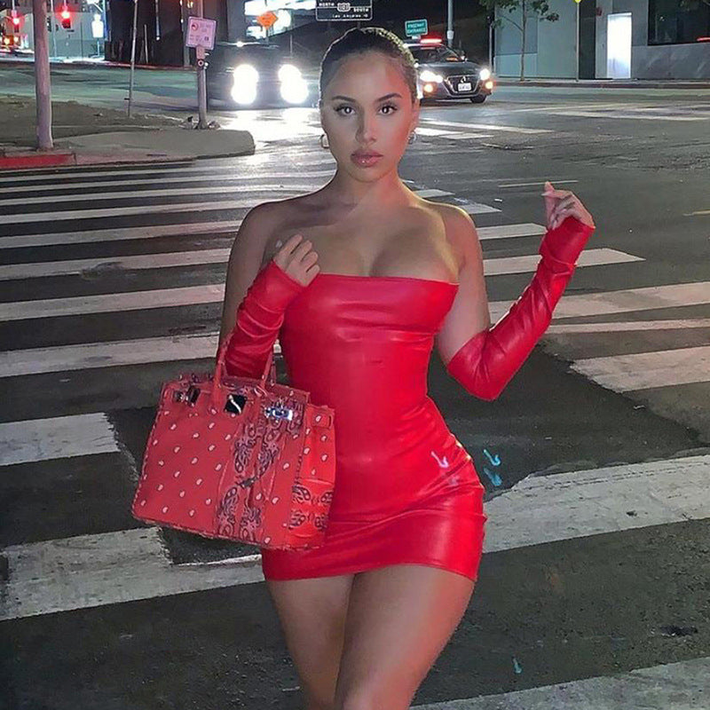 Music Festivals Rave Outfits Dress Autumn and Winter Women's Sexy Dress