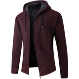 Baja Hoodie Velvet Padded Thickened Coat Hooded Cardigan