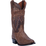 Justin Yellowstone Boots Embroidered Plus Size Men'S Mid-Calf Riding Boots